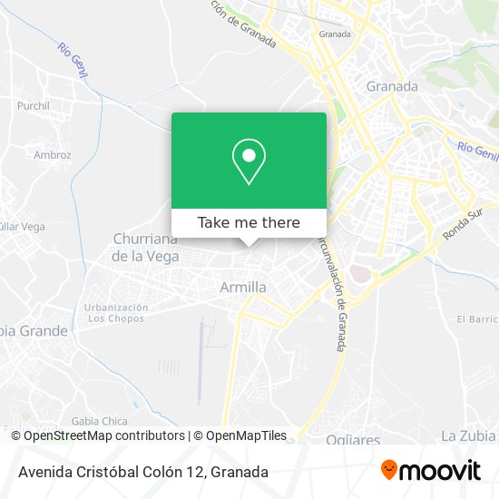 Avenida Cristóbal Colón 12 map
