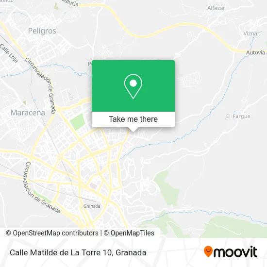 Calle Matilde de La Torre 10 map