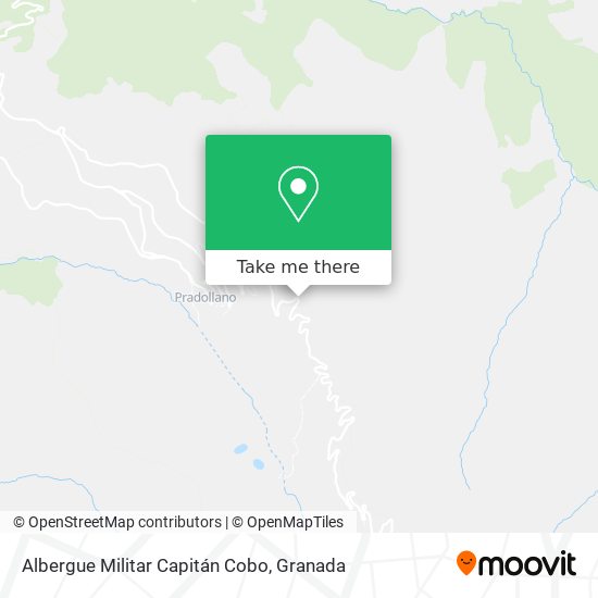 Albergue Militar Capitán Cobo map