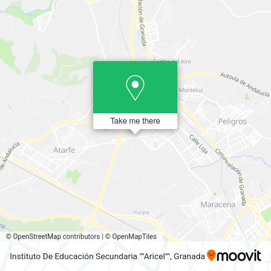 Instituto De Educación Secundaria ""Aricel"" map