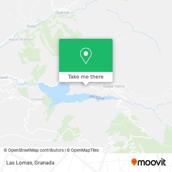 Las Lomas map