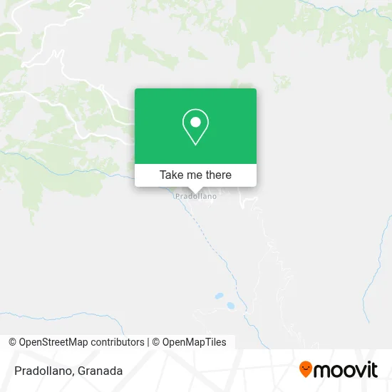 Pradollano map