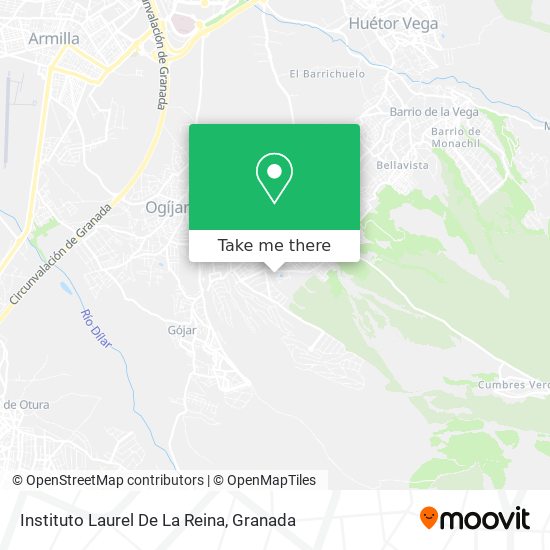 Instituto Laurel De La Reina map
