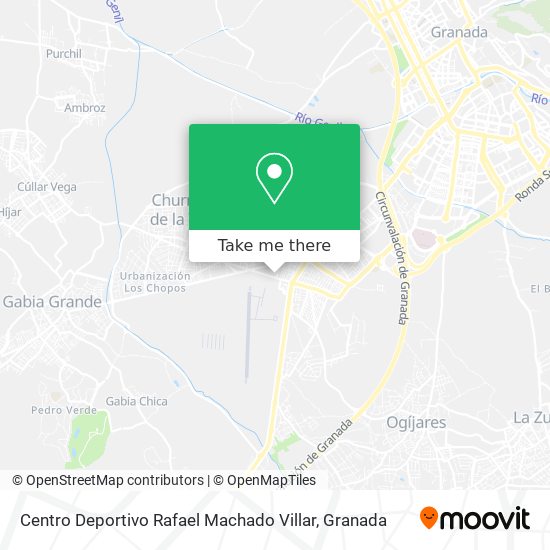 Centro Deportivo Rafael Machado Villar map