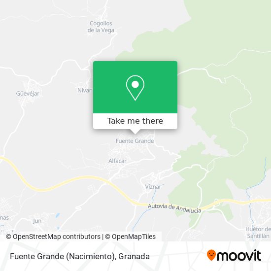 Fuente Grande (Nacimiento) map