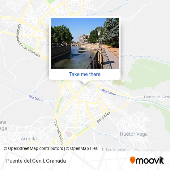 Puente del Genil map