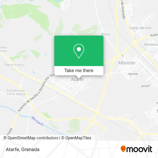 mapa Atarfe