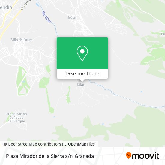Plaza Mirador de la Sierra s/n map