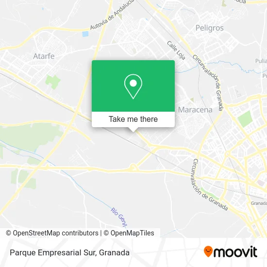 Parque Empresarial Sur map