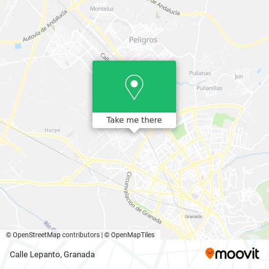 Calle Lepanto map