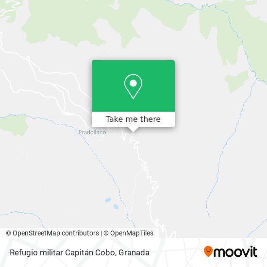 Refugio militar Capitán Cobo map