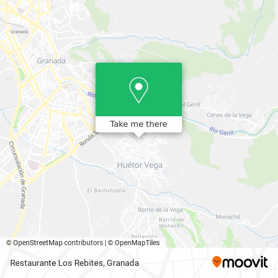 Restaurante Los Rebites map