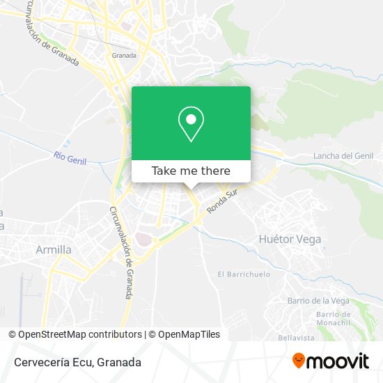 mapa Cervecería Ecu