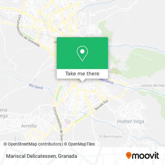 Mariscal Delicatessen map