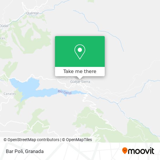 Bar Poli map