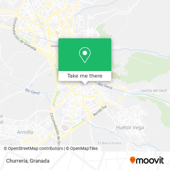 Churrería map