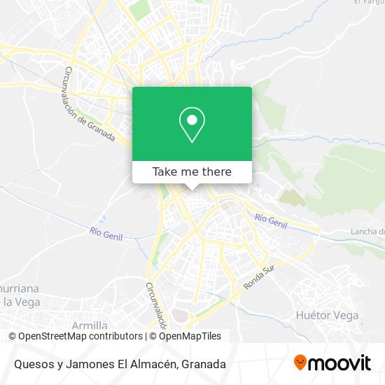 Quesos y Jamones El Almacén map