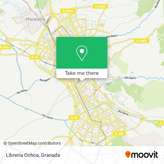 Librería Ochoa map
