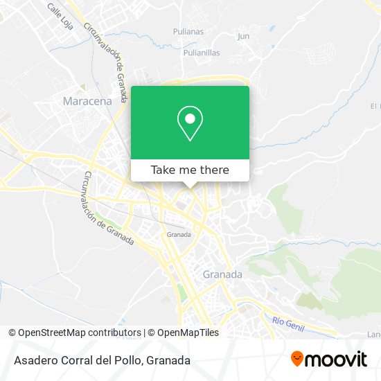 Asadero Corral del Pollo map
