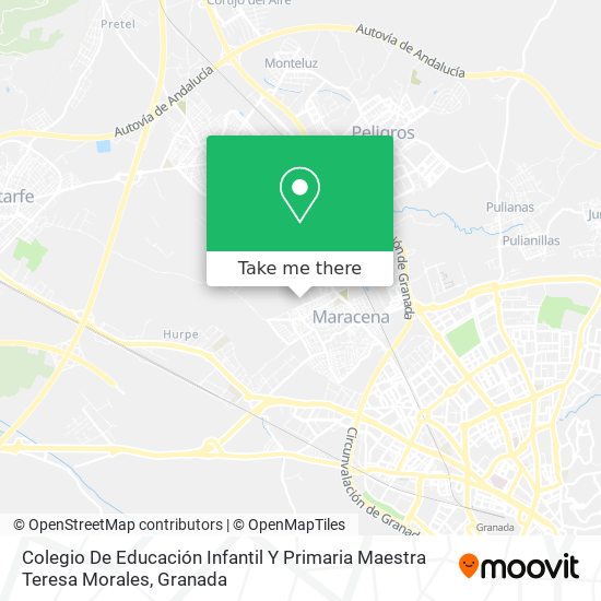 Colegio De Educación Infantil Y Primaria Maestra Teresa Morales map
