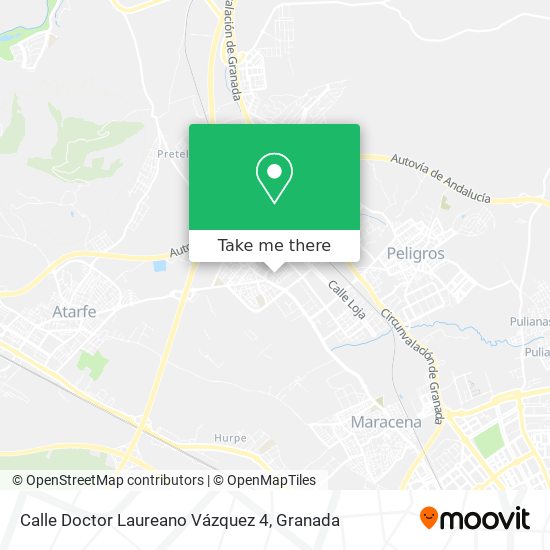 Calle Doctor Laureano Vázquez 4 map