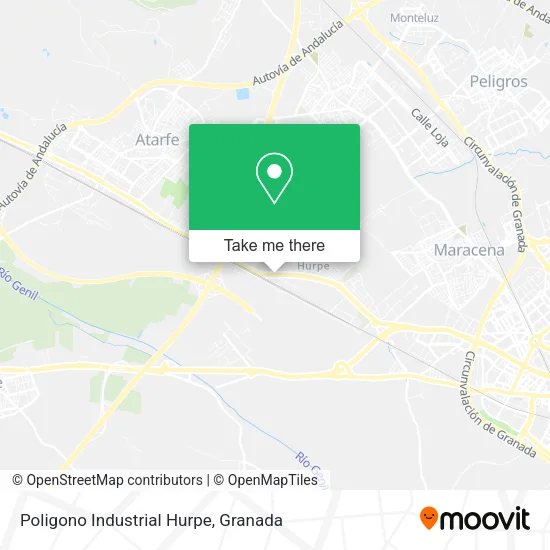 Poligono Industrial Hurpe map