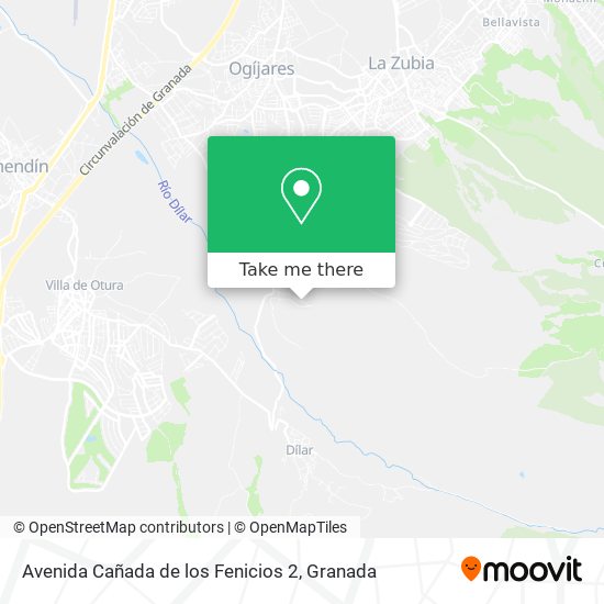 Avenida Cañada de los Fenicios 2 map