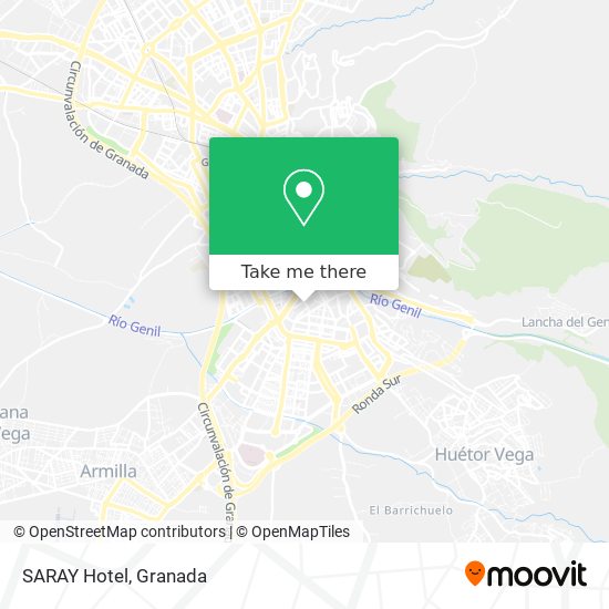 SARAY Hotel map