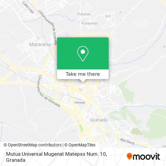 Mutua Universal Mugenat Matepss Num. 10 map