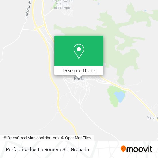 Prefabricados La Romera S.l. map