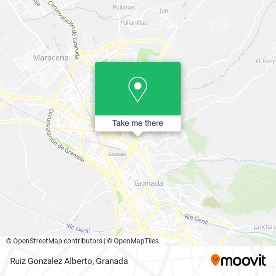 Ruiz Gonzalez Alberto map