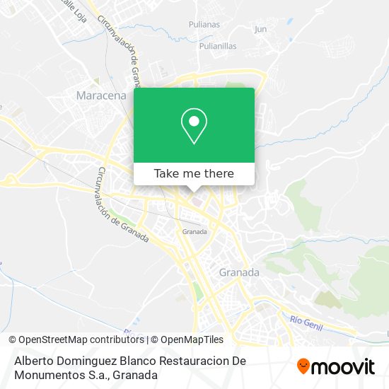 Alberto Dominguez Blanco Restauracion De Monumentos S.a. map