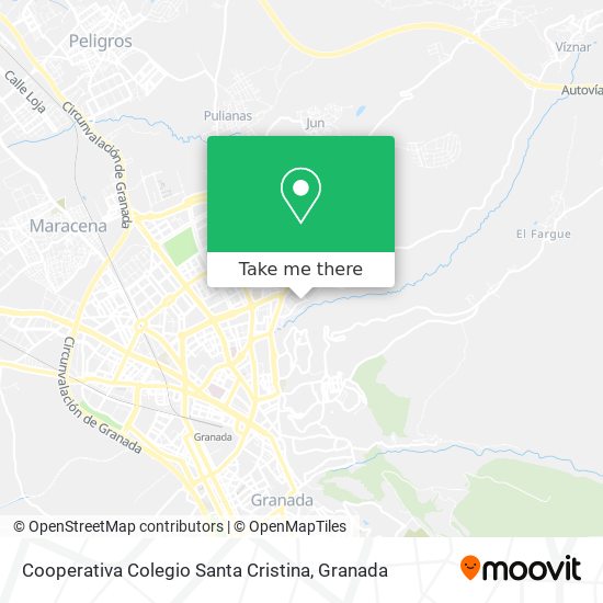 Cooperativa Colegio Santa Cristina map