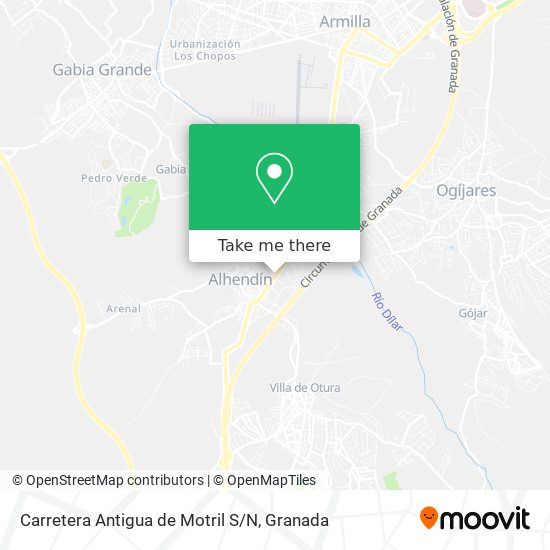 Carretera Antigua de Motril S / N map