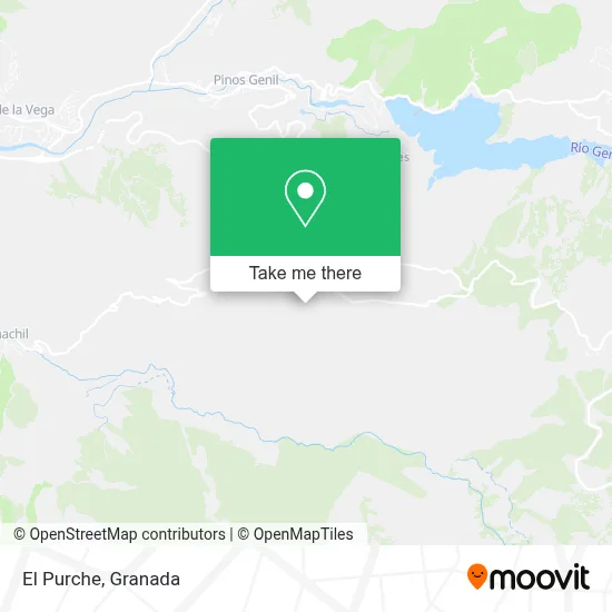 El Purche map