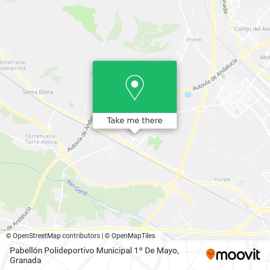 Pabellón Polideportivo Municipal 1º De Mayo map