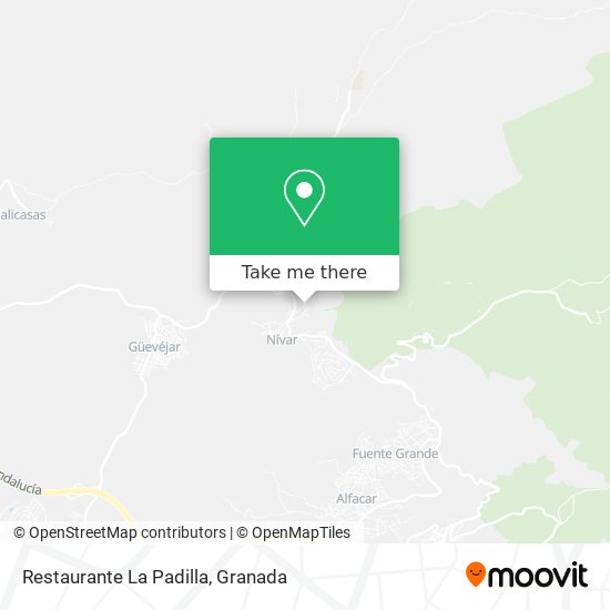 Restaurante La Padilla map