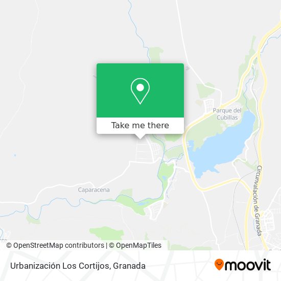 Urbanización Los Cortijos map