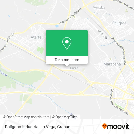 Polígono Industrial La Vega map