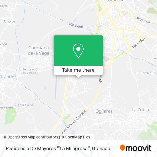 Residencia De Mayores ""La Milagrosa"" map