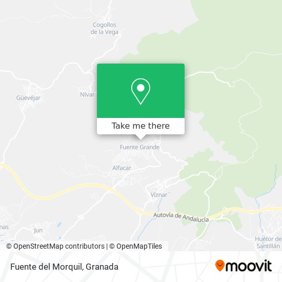 Fuente del Morquil map