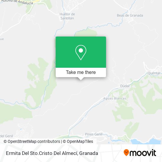 Ermita Del Sto.Cristo Del Almecí map