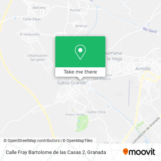 Calle Fray Bartolome de las Casas 2 map