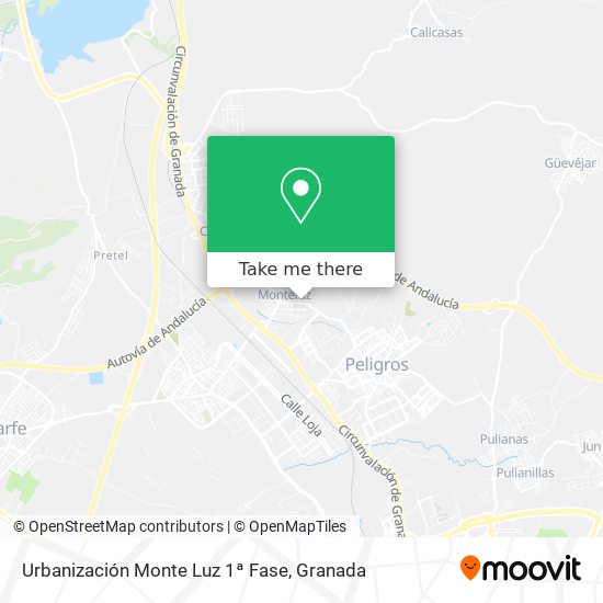 Urbanización Monte Luz 1ª Fase map