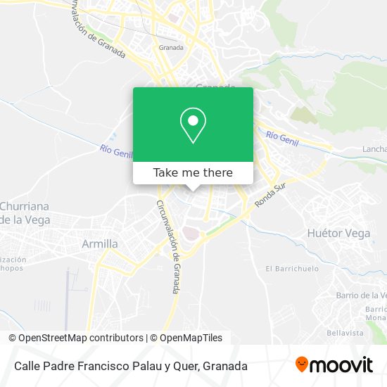 Calle Padre Francisco Palau y Quer map