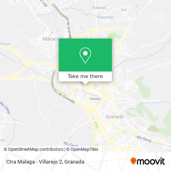 Ctra Malaga - Villarejo 2 map