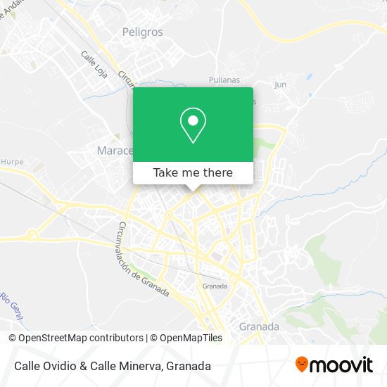 Calle Ovidio & Calle Minerva map