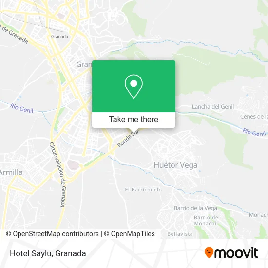 Hotel Saylu map