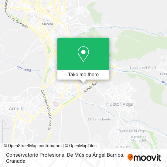 Conservatorio Profesional De Música Ángel Barrios map