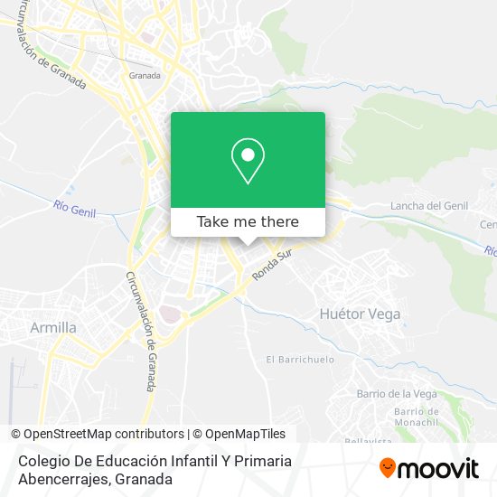 Colegio De Educación Infantil Y Primaria Abencerrajes map